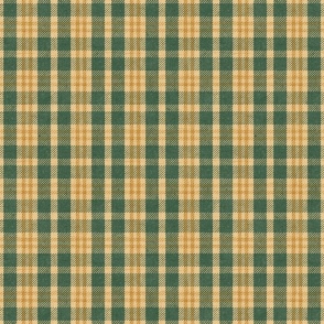 North Country Plaid - large - spruce, buttermilk, and mustard 