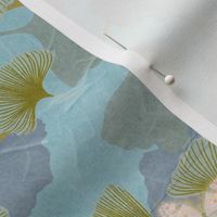 Serene Spaces-Butterflies & Ginkgo Branches-S