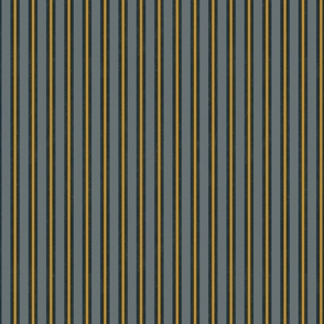 Two Stripe - 1" - blue, gold, and midnight blue 