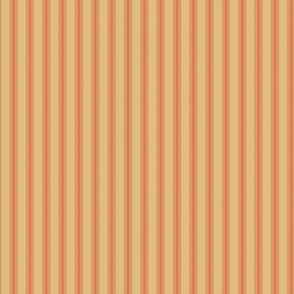 Two Stripe - 1" - gold sand, peach, and copper 