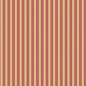 Two Stripe - 1" - gold sand, plum, and copper orange 