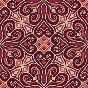 Triana Tile (Rose Path Colourway) - Triana Tile Mini Collection