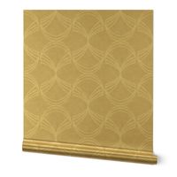 Quiet Deco Abstract Linework Shells Neutral Beige Large