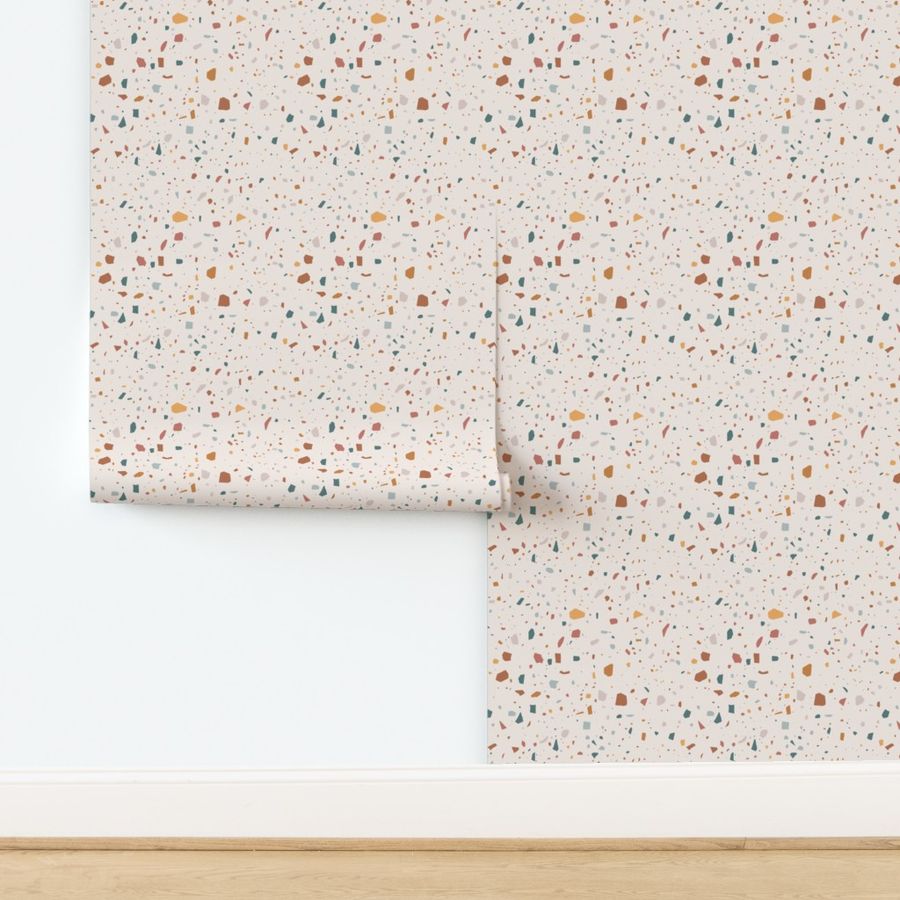 colorful terrazzo