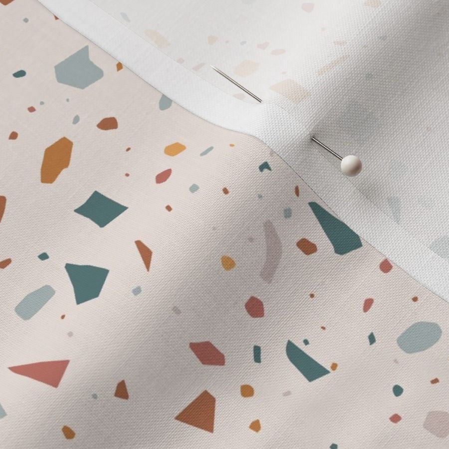 colorful terrazzo