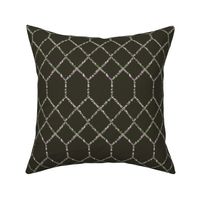 Diamond Trellis-Brown