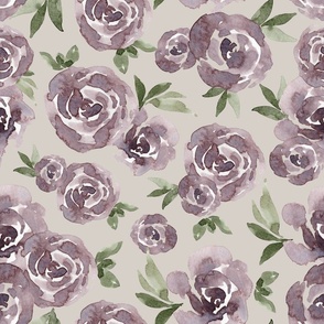 Jumbo - Violette Roses - Beige