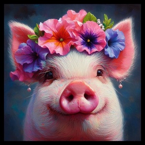 Pig Beauty Queen Eugenia