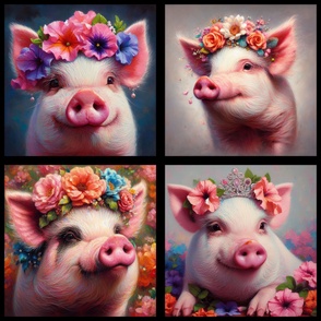 Piggie Beauty Queens