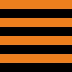Team Stripes (1 inch Black and Orange)