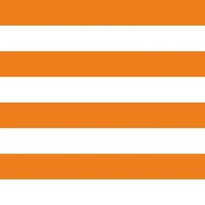 Team Stripes (1 inch Orange and White)