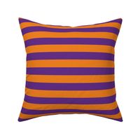 Team Stripes (1 inch Purple and Orange)