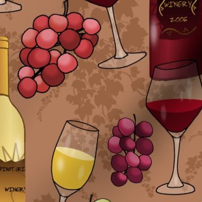 Wine Tasting in the Vineyard 