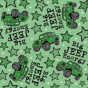 Large Scale Big Jeep Energy in Green