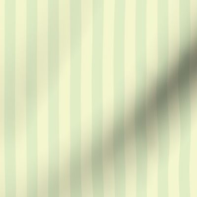 Pastel Stripes - Pale Lemon + Green