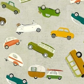 Cars small scatter - light grey (large)
