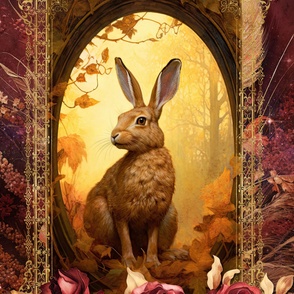 27x36 blanket hare