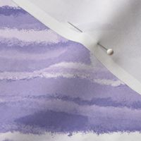 Serene Lavender Hand Painted Watercolor Herringbone (Large Scale)
