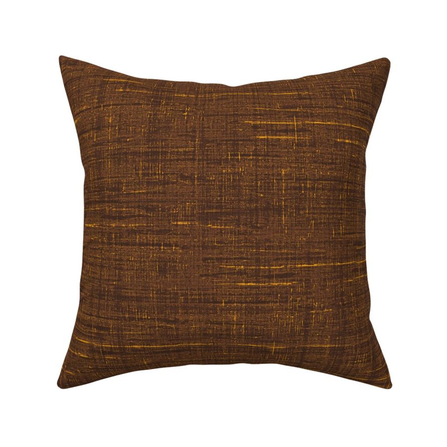 Rough Grasscloth or Nubby Linen Texture in Cinnamon Brown