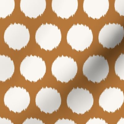  Fuzzy Polka Dot | Md Sienna Spice