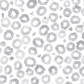 handpainted loops gray wallpaper scale