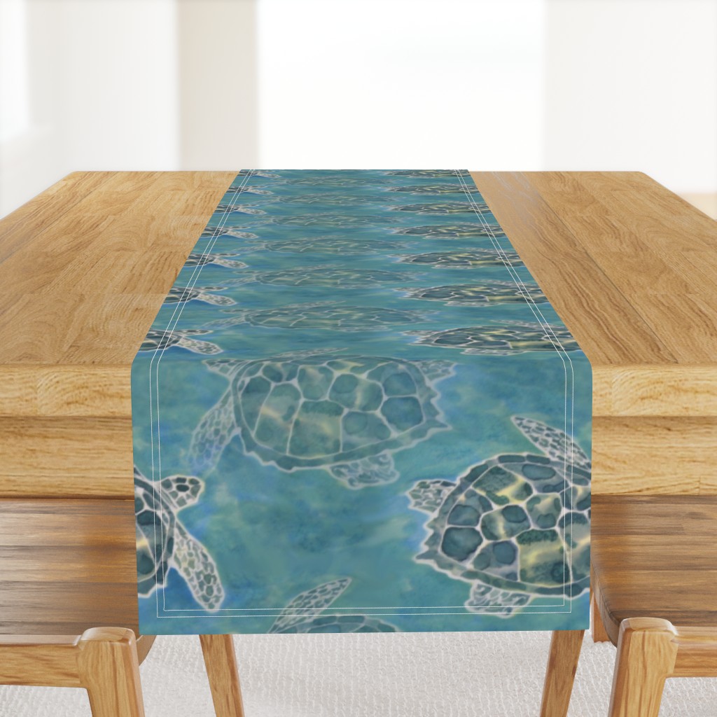 Sea Turtle Batik Style