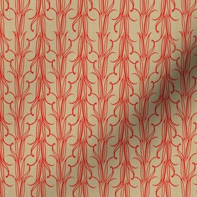 lily_leaf_stripe_flame_on_beige