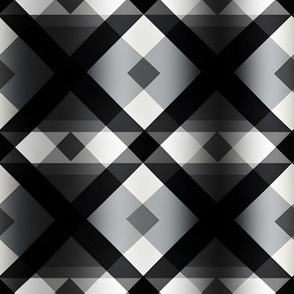 Black & White Geometric - medium