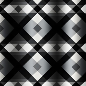 Black & White Geometric - large