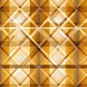 Yellow & Gold Geometric - large