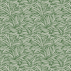 Boho Nature - Tribal Decor on Artichoke Green / Medium