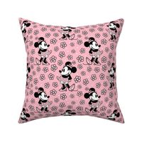 Bigger Scale Steamboat Willie Minnie Mouse in Pink