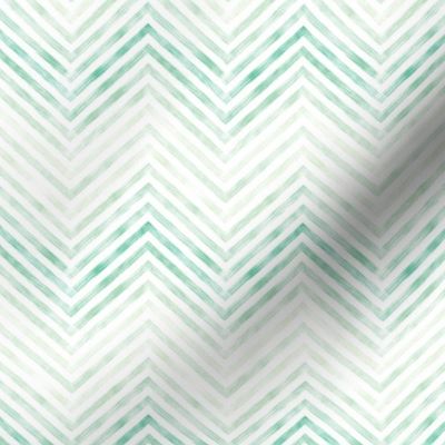 Washed out turquoise chevrons