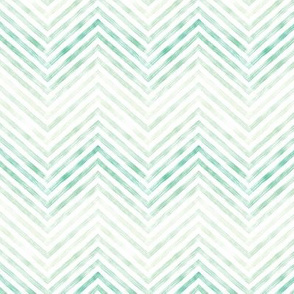 Washed out turquoise chevrons