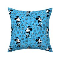 Bigger Scale Steamboat Willie Minnie Mouse in Blue