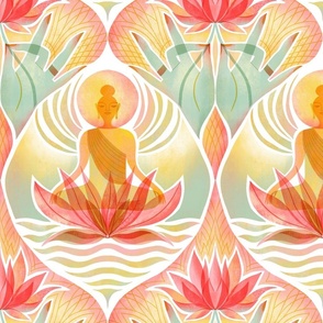 Lotus flower chakra // medium