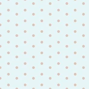 polka dots in bay blue  or blue sky geometric spots ideal for coordinates