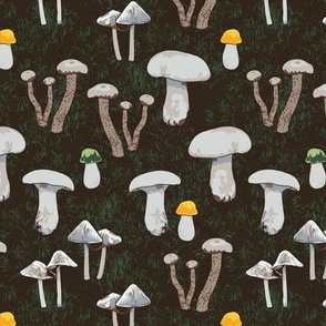 Mushroom Pattern Spoonflower