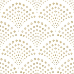 abstract shell dots - watercolor scallop - modern neutrals VI - coastal neutral wallpaper