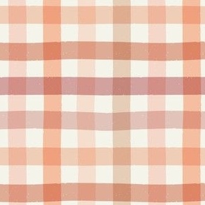 Multicoloured Gingham | Valentine's Day Check in Soft Pastel Colours 