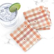 Multicoloured Gingham with Hearst | Valentine's day Check in Soft Pastel Colours 