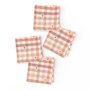 Multicoloured Gingham with Hearst | Valentine's day Check in Soft Pastel Colours 