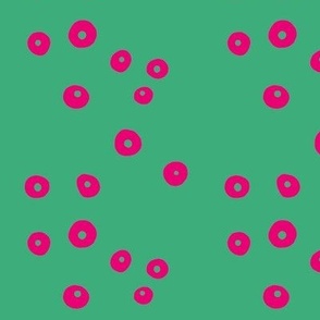 Bubble dot - green