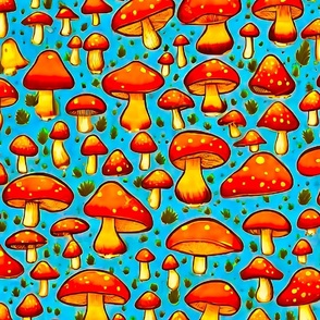 small_mushrooms_painting