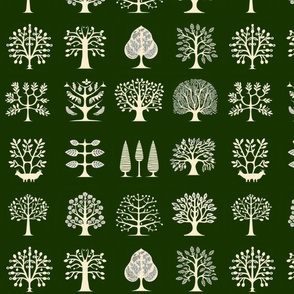 Trees in Green