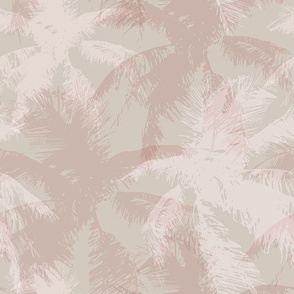 Tropical Palm Trees-Taupe