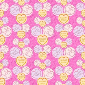 Hey Sugar Loveheart Candy: hot pink shade 