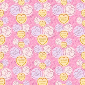 Hey Sugar Loveheart Candy: soft pink shade.  