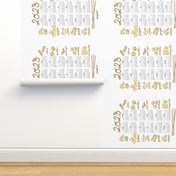 2023 pasta tea towel calendar