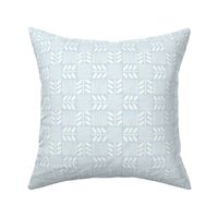 (M) Geometric  Tropical Fruit Seed Checkerboard Checkers-Pastel Blue_White